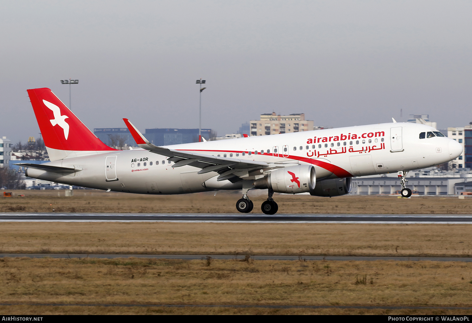 Aircraft Photo of A6-AOR | Airbus A320-214 | Air Arabia | AirHistory.net #773373