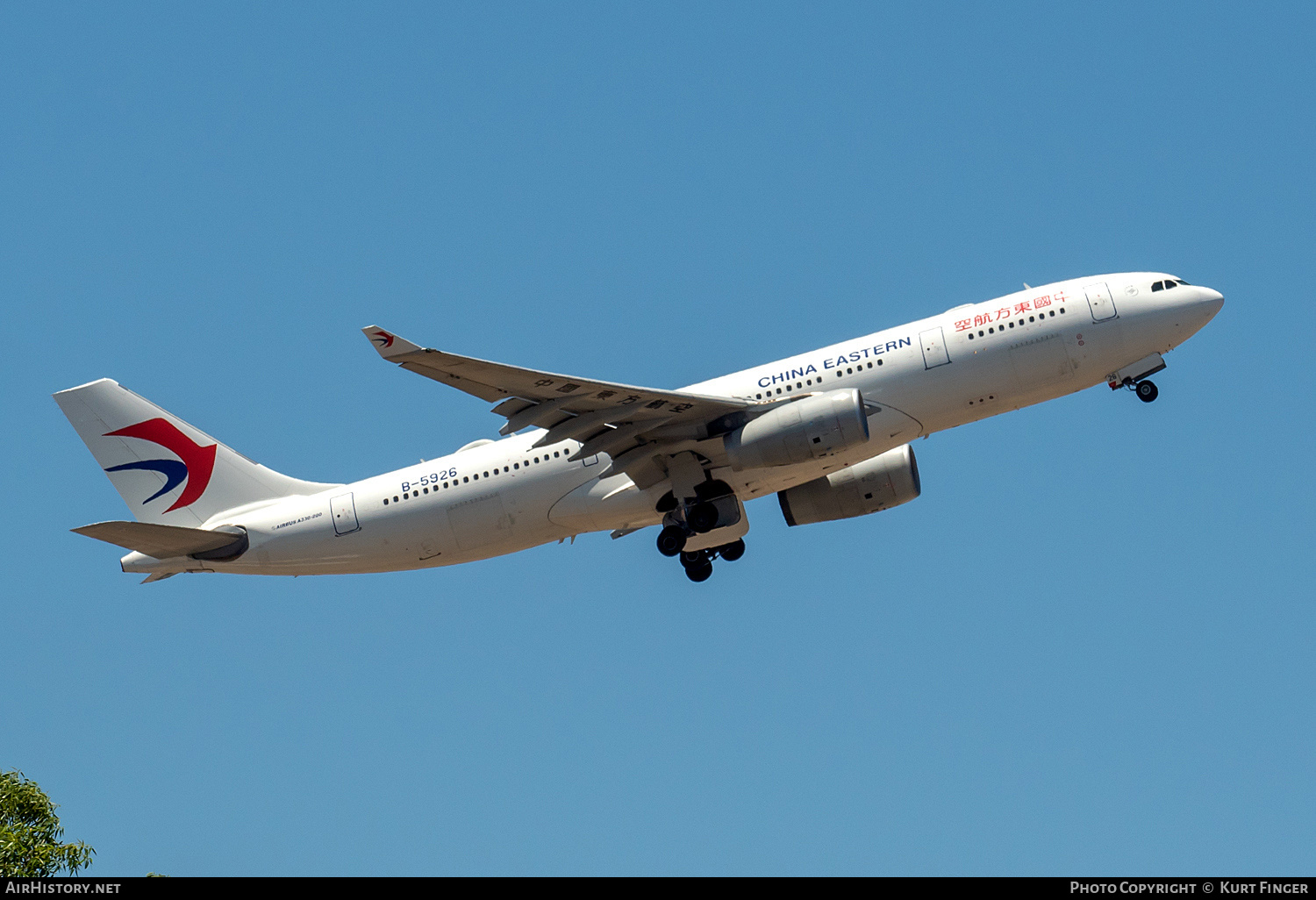 Aircraft Photo of B-5926 | Airbus A330-243 | China Eastern Airlines | AirHistory.net #773376