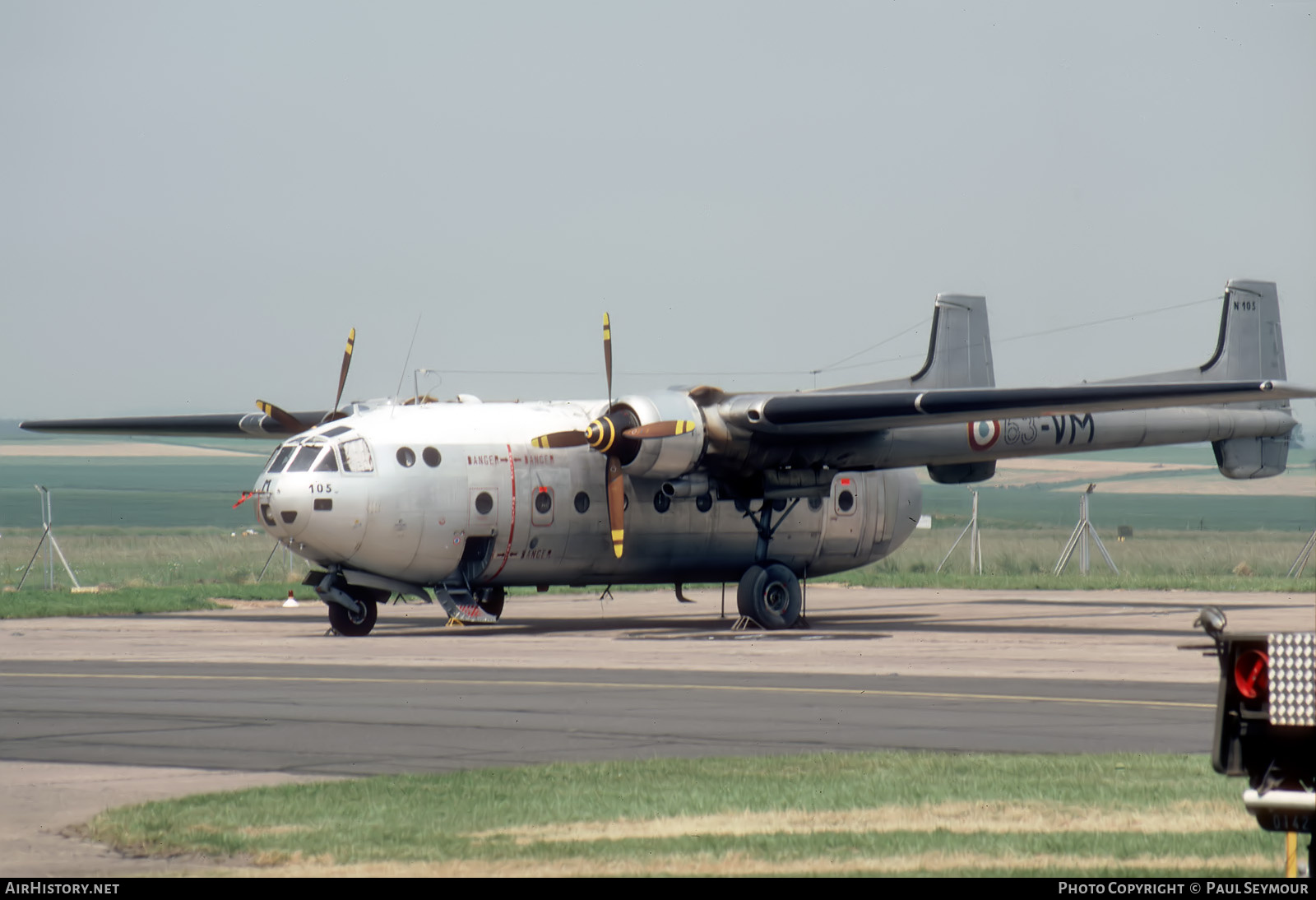 Aircraft Photo of 105 | Nord 2501F-3 Noratlas | France - Air Force | AirHistory.net #773391