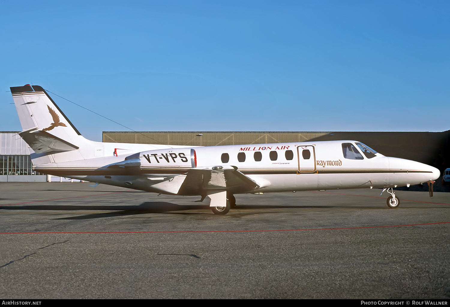 Aircraft Photo of VT-VPS | Cessna 550 Citation II | Raymond Aviation | AirHistory.net #773401