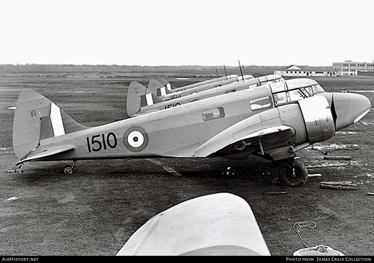Aircraft Photo of 1510 | Airspeed AS-10 Oxford II | Canada - Air Force | AirHistory.net #773415
