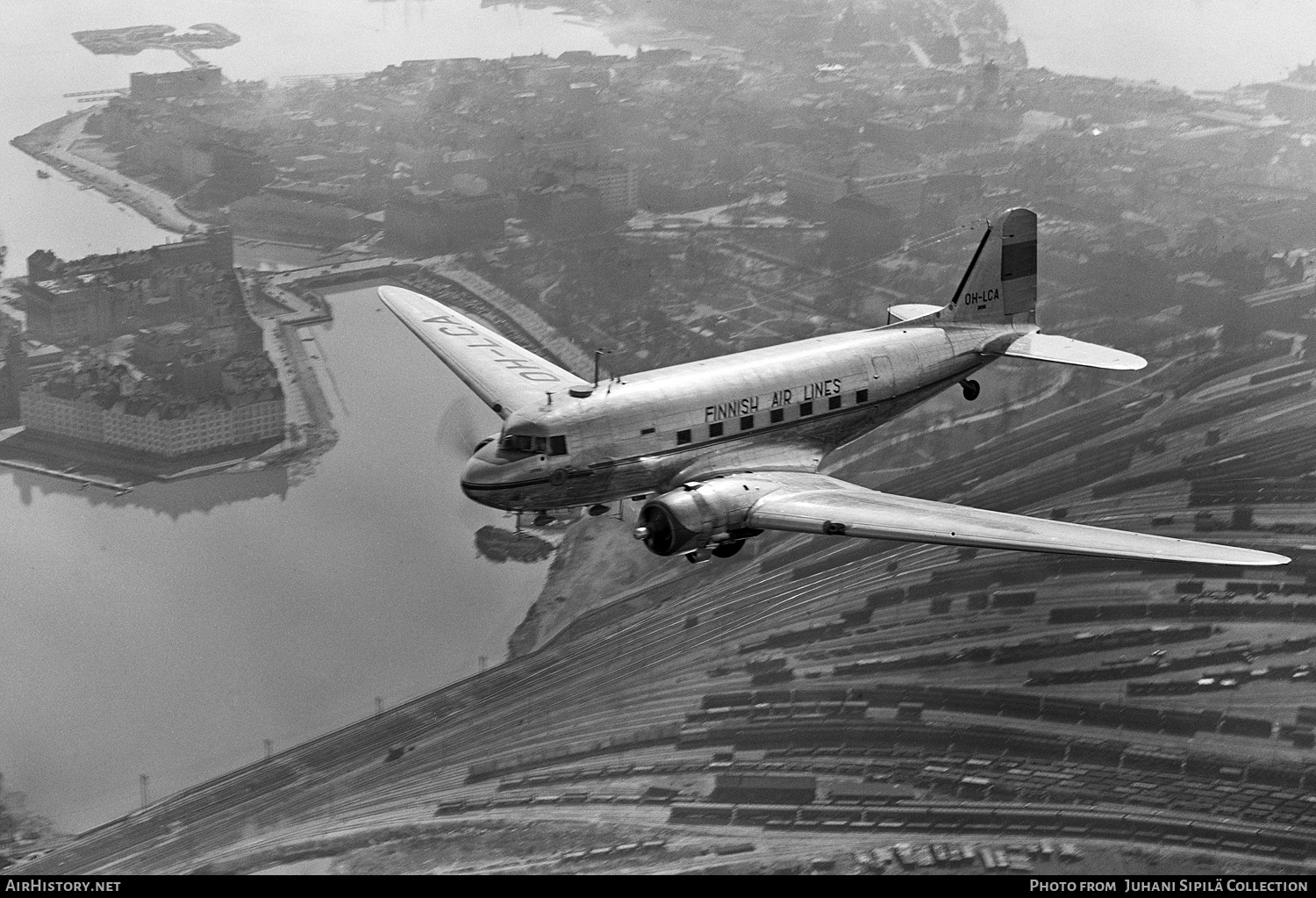 Aircraft Photo of OH-LCA | Douglas C-47A-35-DL/DC-3C | Aero Oy - Finnish Airlines | AirHistory.net #773417