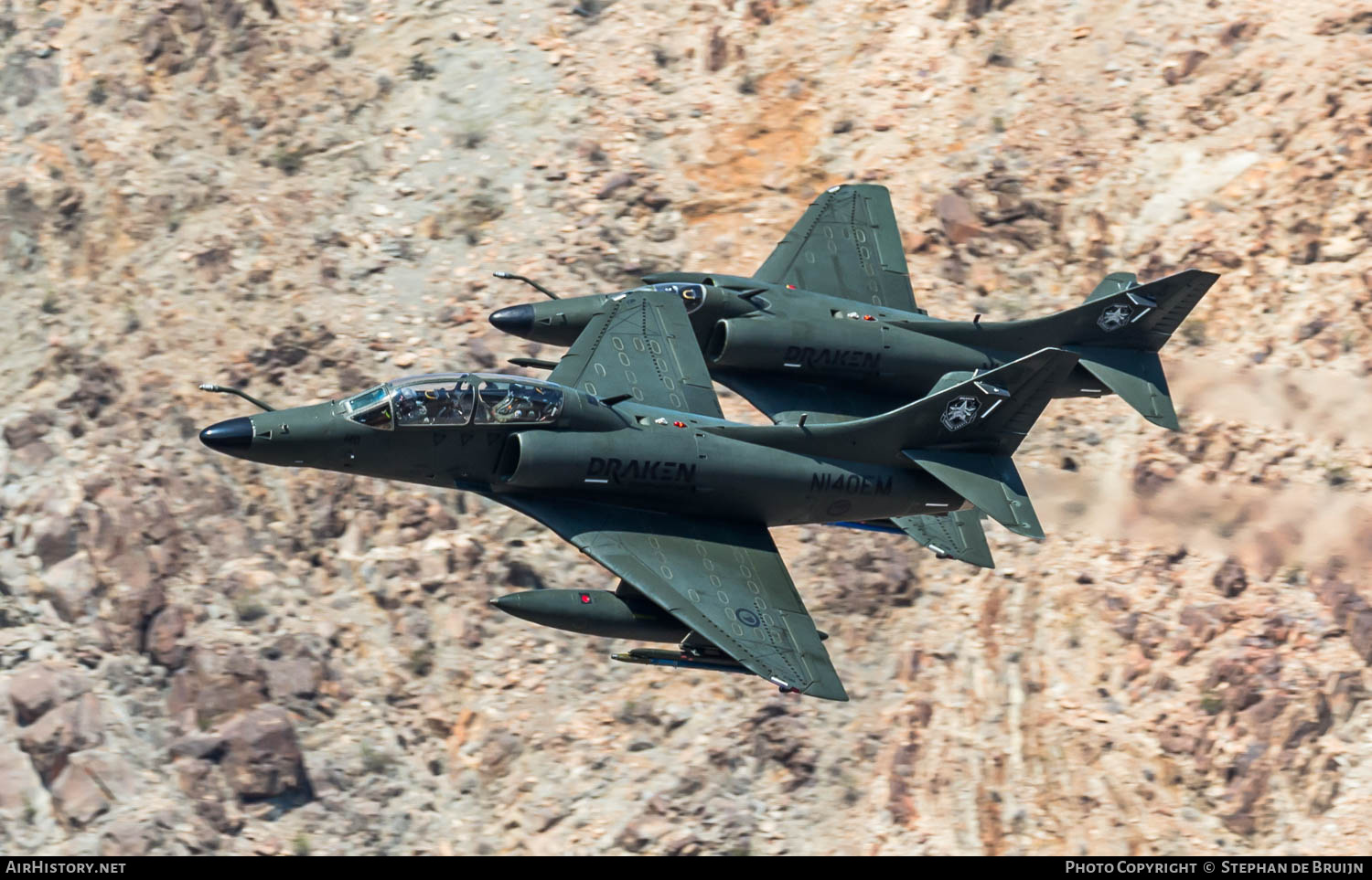 Aircraft Photo of N140EM | Douglas TA-4K Skyhawk | Draken International | AirHistory.net #773418
