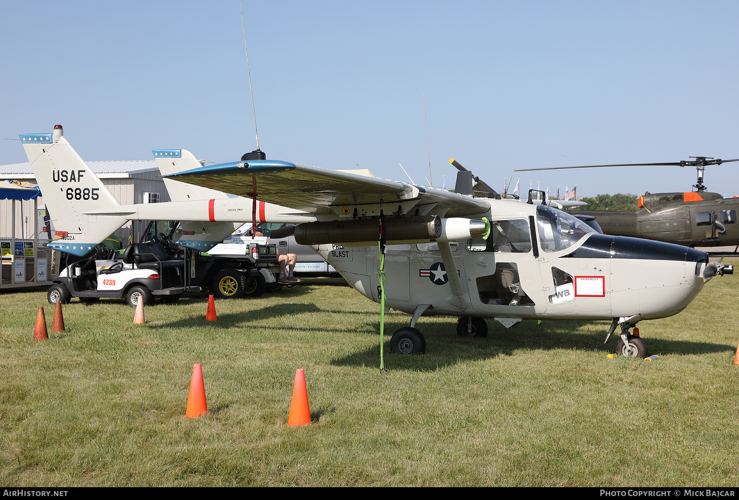 Aircraft Photo of N802A / 68-6885 | Cessna O-2A Super Skymaster | USA - Air Force | AirHistory.net #773422