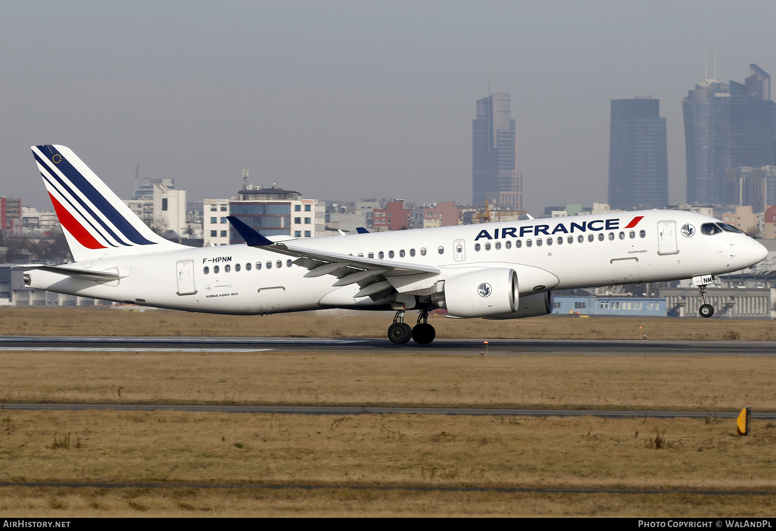 Aircraft Photo of F-HPNM | Airbus A220-300 (BD-500-1A11) | Air France | AirHistory.net #773444