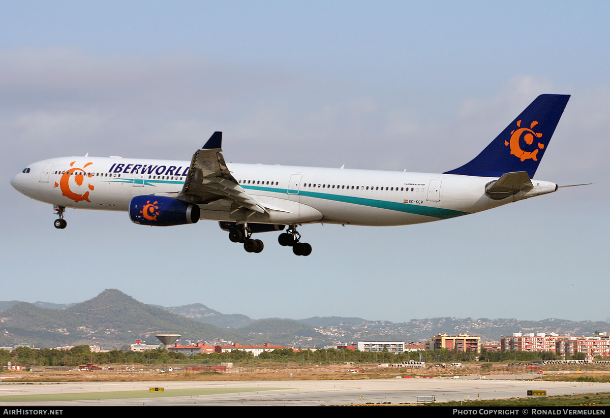 Aircraft Photo of EC-KCP | Airbus A330-343 | Iberworld Airlines | AirHistory.net #773446