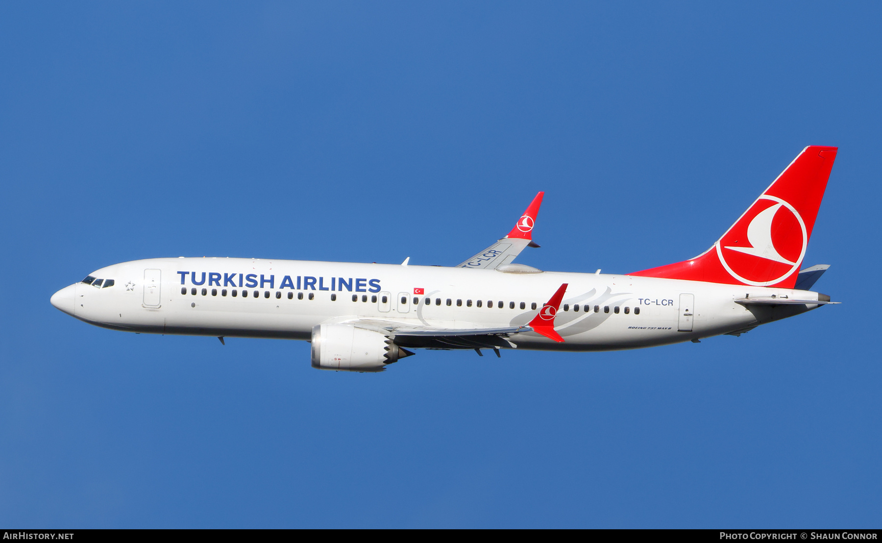 Aircraft Photo of TC-LCR | Boeing 737-8 Max 8 | Turkish Airlines | AirHistory.net #773456