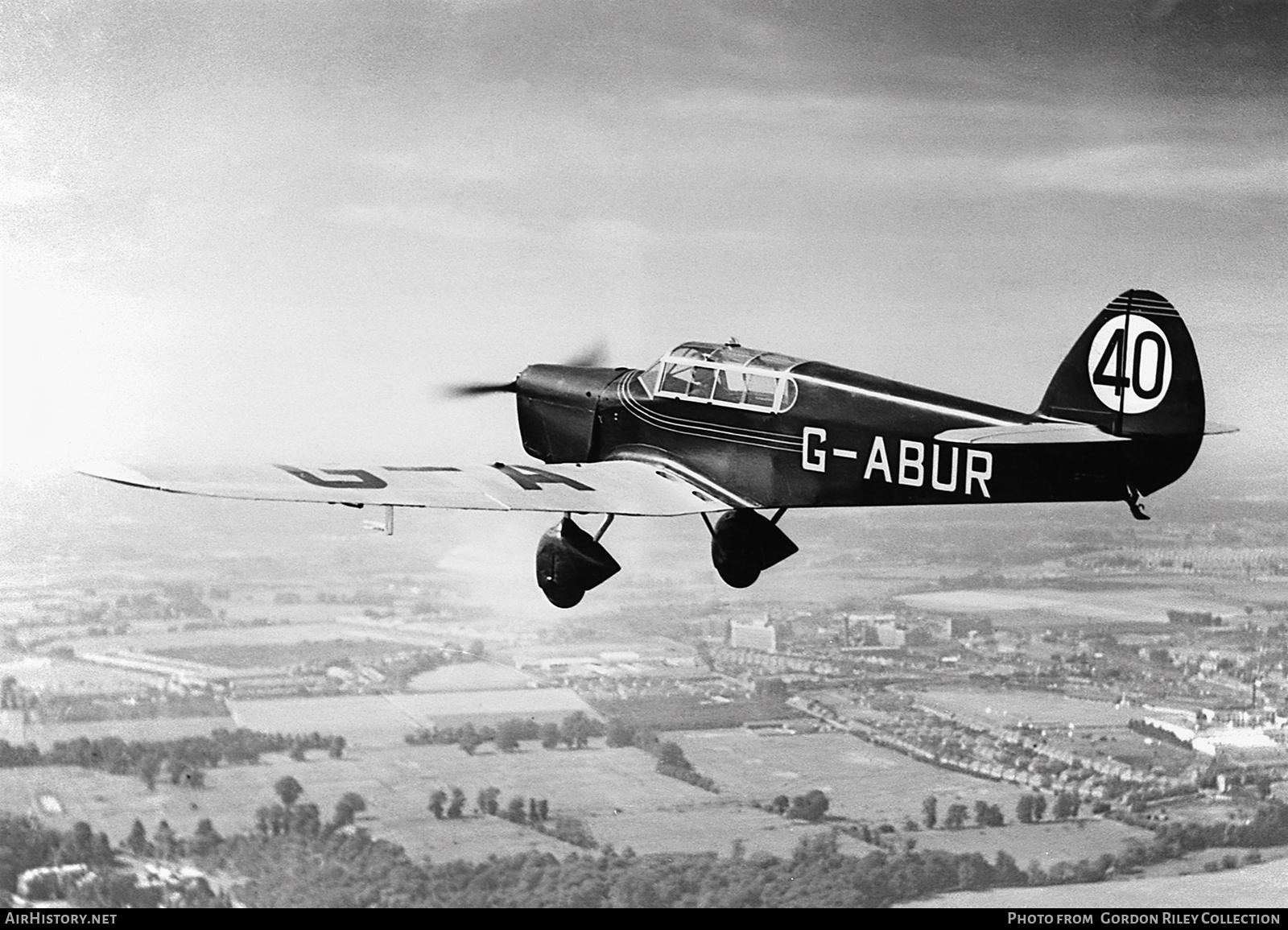 Aircraft Photo of G-ABUR | Percival D.1 Gull Four | AirHistory.net #773460