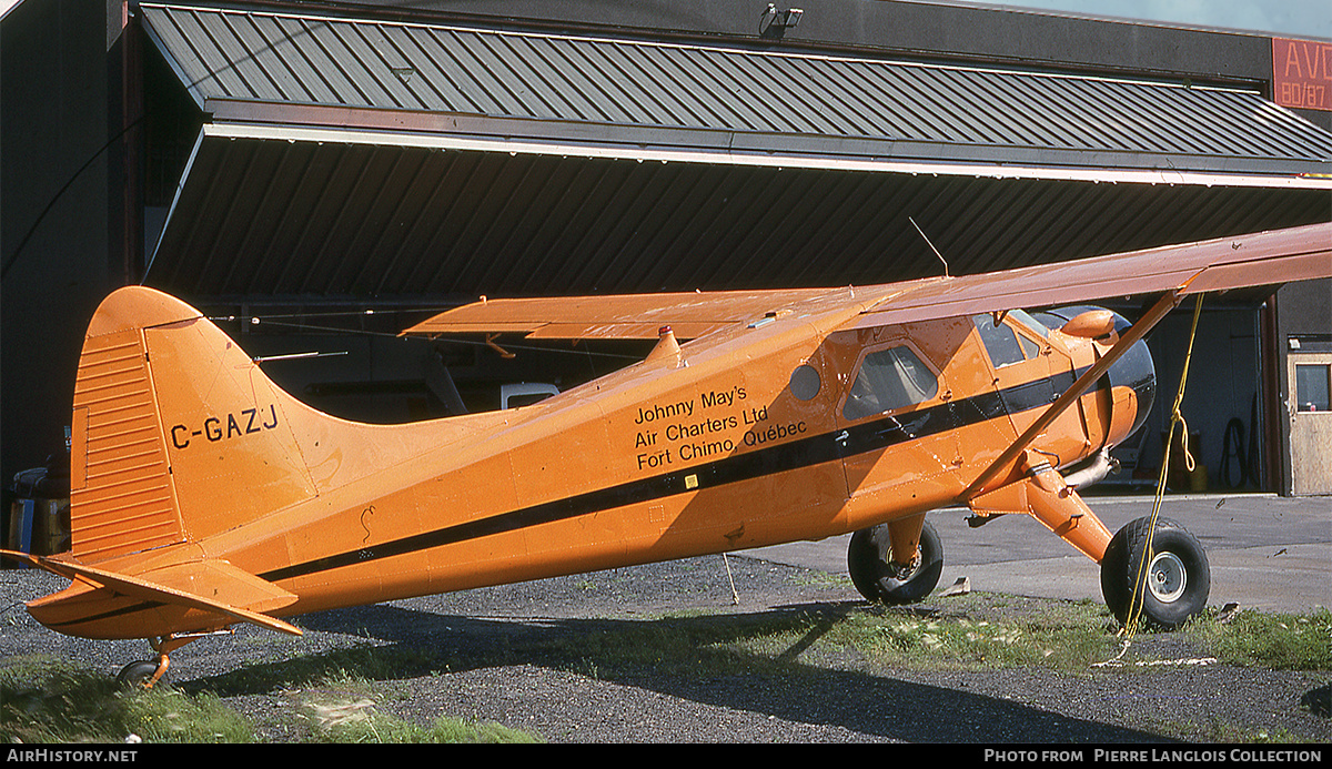 Aircraft Photo of C-GAZJ | De Havilland Canada DHC-2 Beaver Mk.1 | Johnny May's Air Charters | AirHistory.net #773478