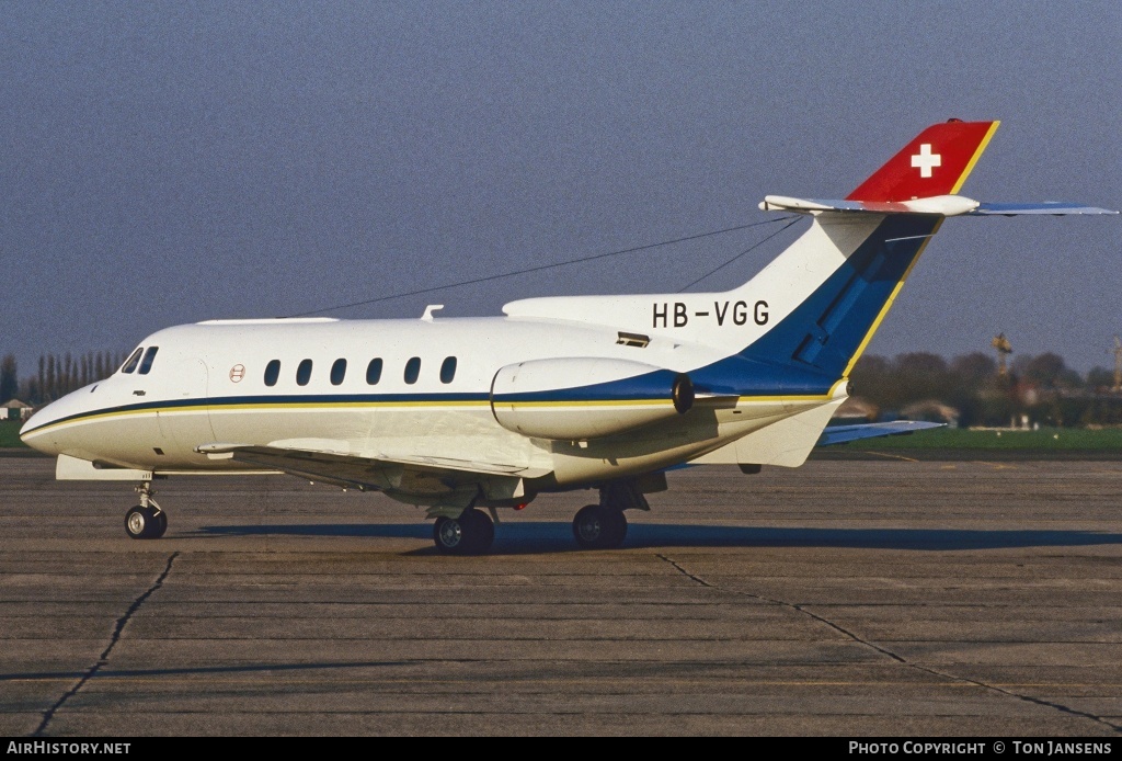 Aircraft Photo of HB-VGG | British Aerospace HS-125-700B | Robert Bosch | AirHistory.net #773491