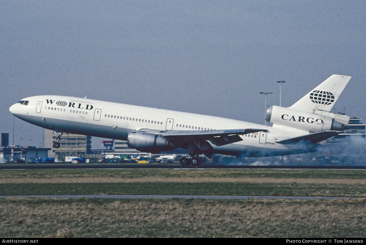 Aircraft Photo of N108WA | McDonnell Douglas DC-10-30CF | World Airways | AirHistory.net #773493