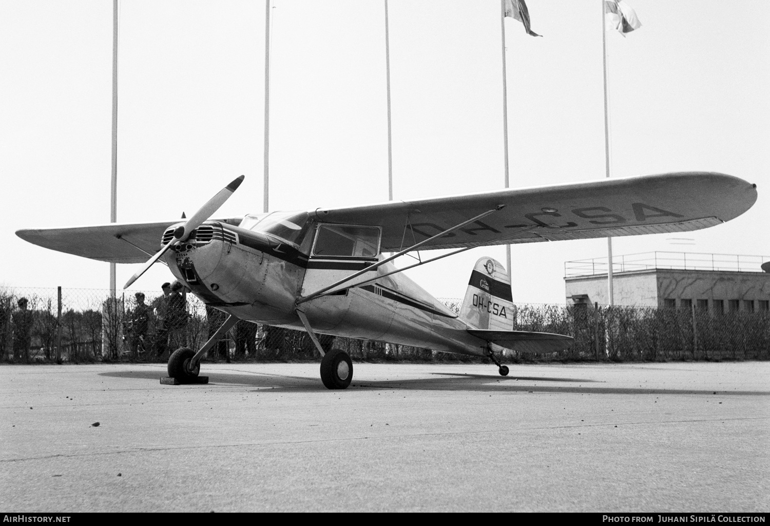Aircraft Photo of OH-CSA | Cessna 140 | Lentohuolto | AirHistory.net #773505