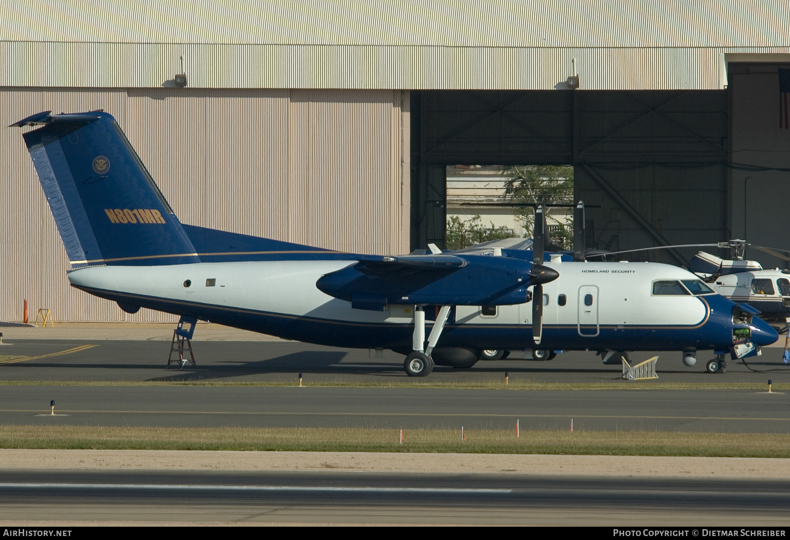 Aircraft Photo of N801MR | Bombardier DHC-8-202Q Dash 8 | US Department of Homeland Security | AirHistory.net #773532