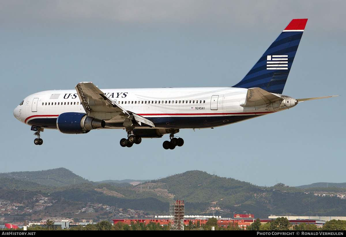 Aircraft Photo of N245AY | Boeing 767-201/ER | US Airways | AirHistory.net #773546