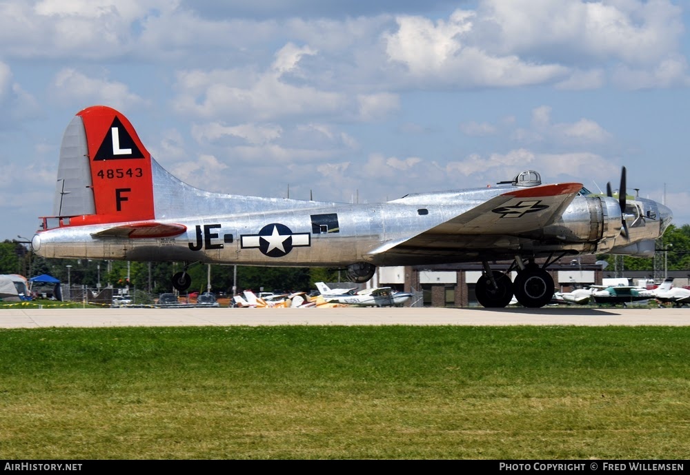 Aircraft Photo of N3701G / 23167 | Boeing B-17G Flying Fortress | USA - Air Force | AirHistory.net #773578