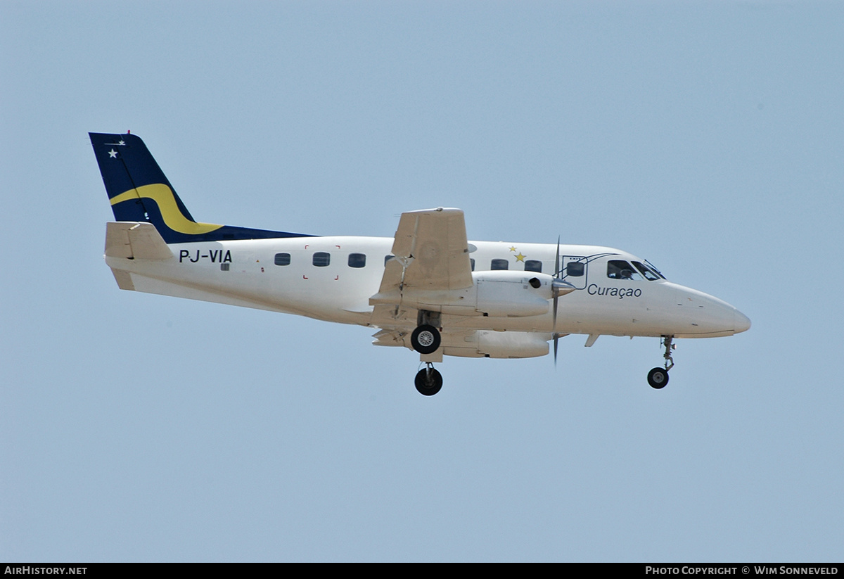 Aircraft Photo of PJ-VIA | Embraer EMB-110P1 Bandeirante | Insel Air | AirHistory.net #773582