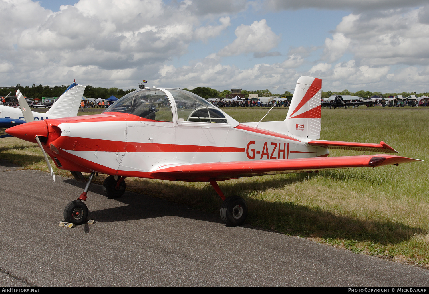 Aircraft Photo of G-AZHI | AESL Glos-Airtourer Super 150 | AirHistory.net #773585