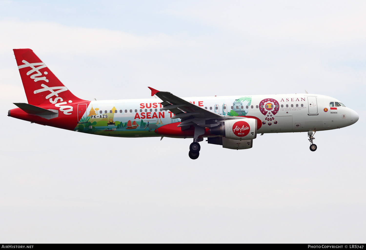 Aircraft Photo of PK-AZS | Airbus A320-216 | AirAsia | AirHistory.net #773599