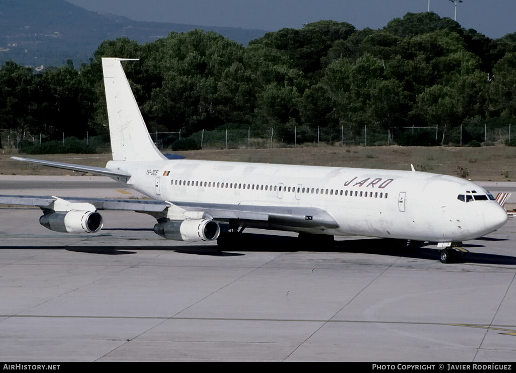 Aircraft Photo of YR-JCB | Boeing 707-321B | Jaro International | AirHistory.net #773613