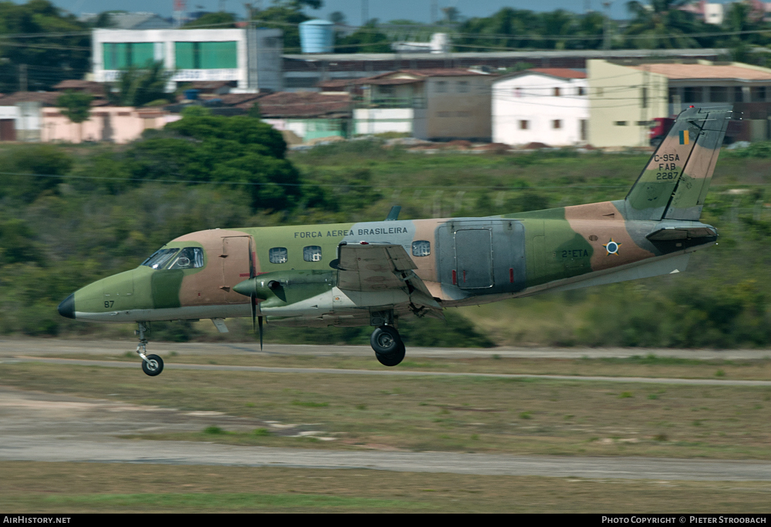 Aircraft Photo of 2287 | Embraer EMB-110K1 (C-95A) Bandeirante | Brazil - Air Force | AirHistory.net #773631