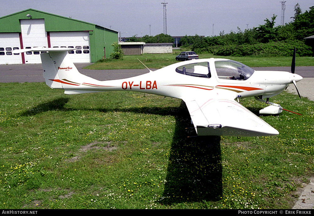 Aircraft Photo of OY-LBA | Diamond DA40-180 Diamond Star | AirHistory.net #773656
