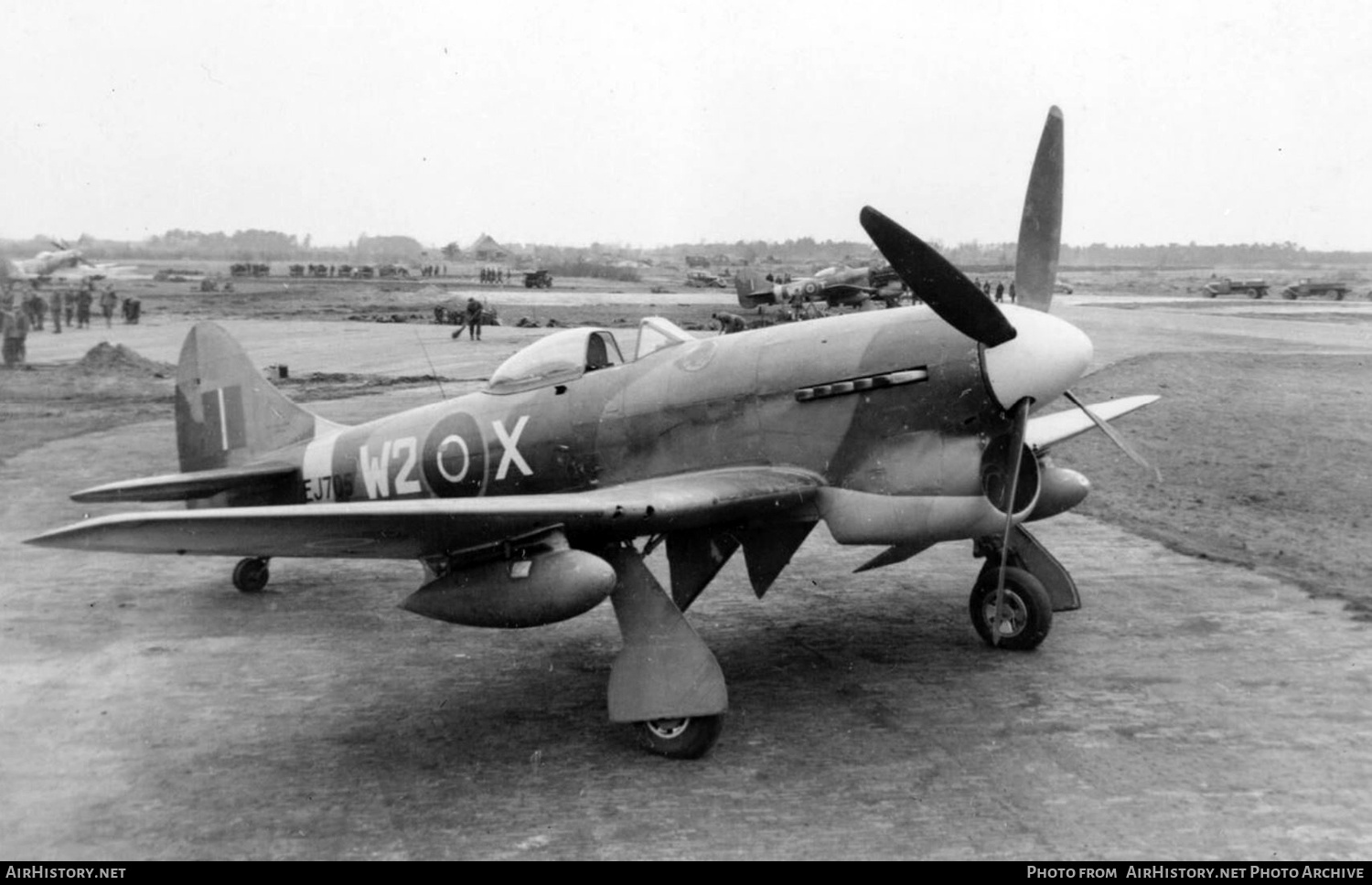 Aircraft Photo of EJ705 | Hawker Tempest Mk5 | UK - Air Force | AirHistory.net #773677