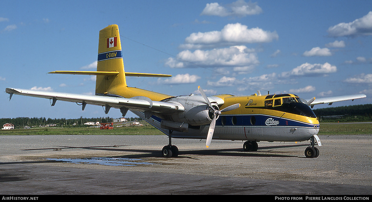 Aircraft Photo of C-GVGW | De Havilland Canada DHC-4A Caribou | Propair | AirHistory.net #773678