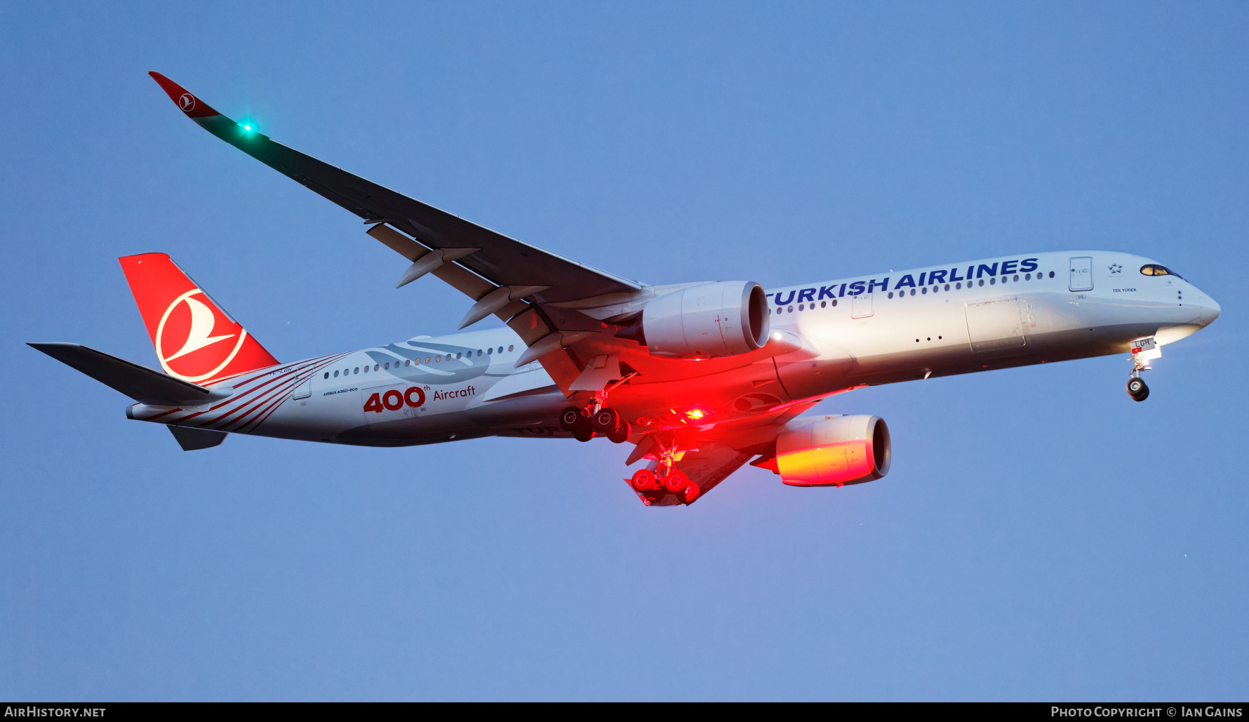 Aircraft Photo of TC-LGH | Airbus A350-941 | Turkish Airlines | AirHistory.net #773704