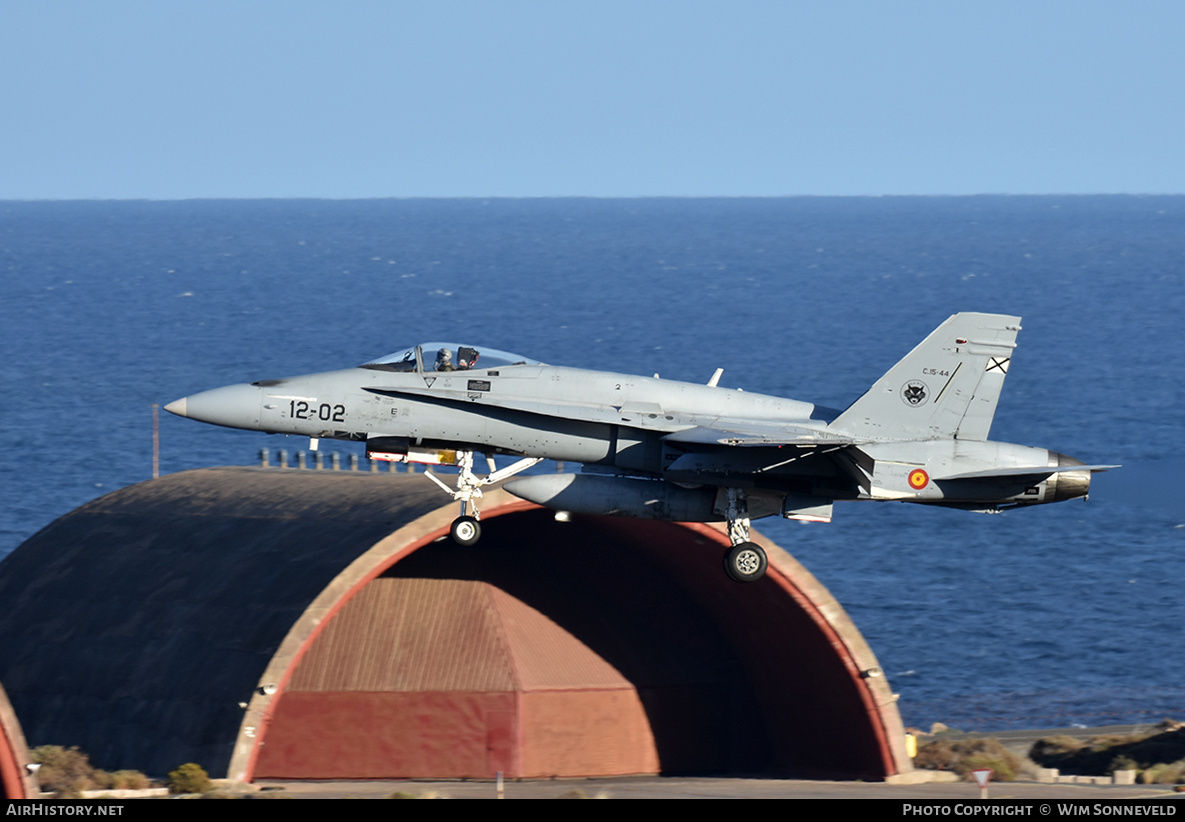 Aircraft Photo of C.15-44 | McDonnell Douglas EF-18A Hornet | Spain - Air Force | AirHistory.net #773713