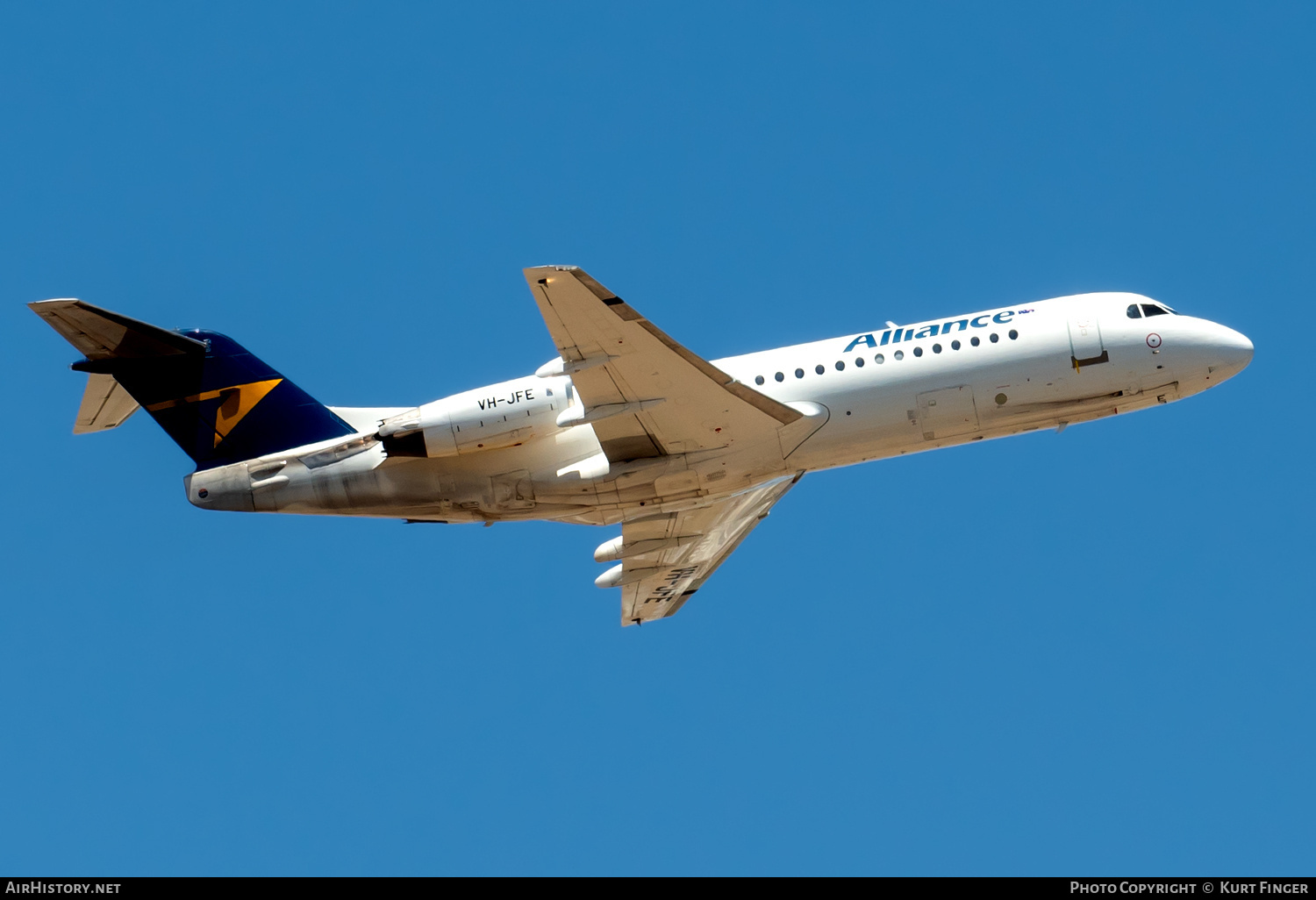 Aircraft Photo of VH-JFE | Fokker 70 (F28-0070) | Alliance Airlines | AirHistory.net #773729
