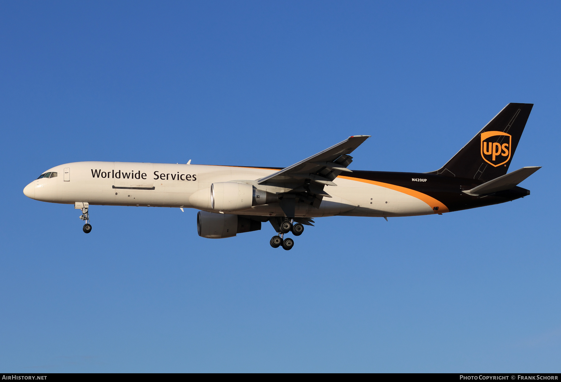 Aircraft Photo of N420UP | Boeing 757-24APF | United Parcel Service - UPS | AirHistory.net #773737