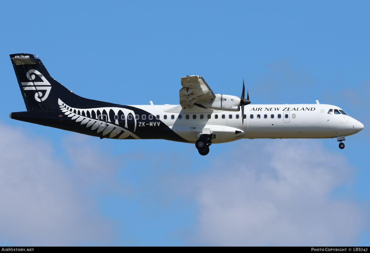 Aircraft Photo of ZK-MVV | ATR ATR-72-600 (ATR-72-212A) | Air New Zealand | AirHistory.net #773738