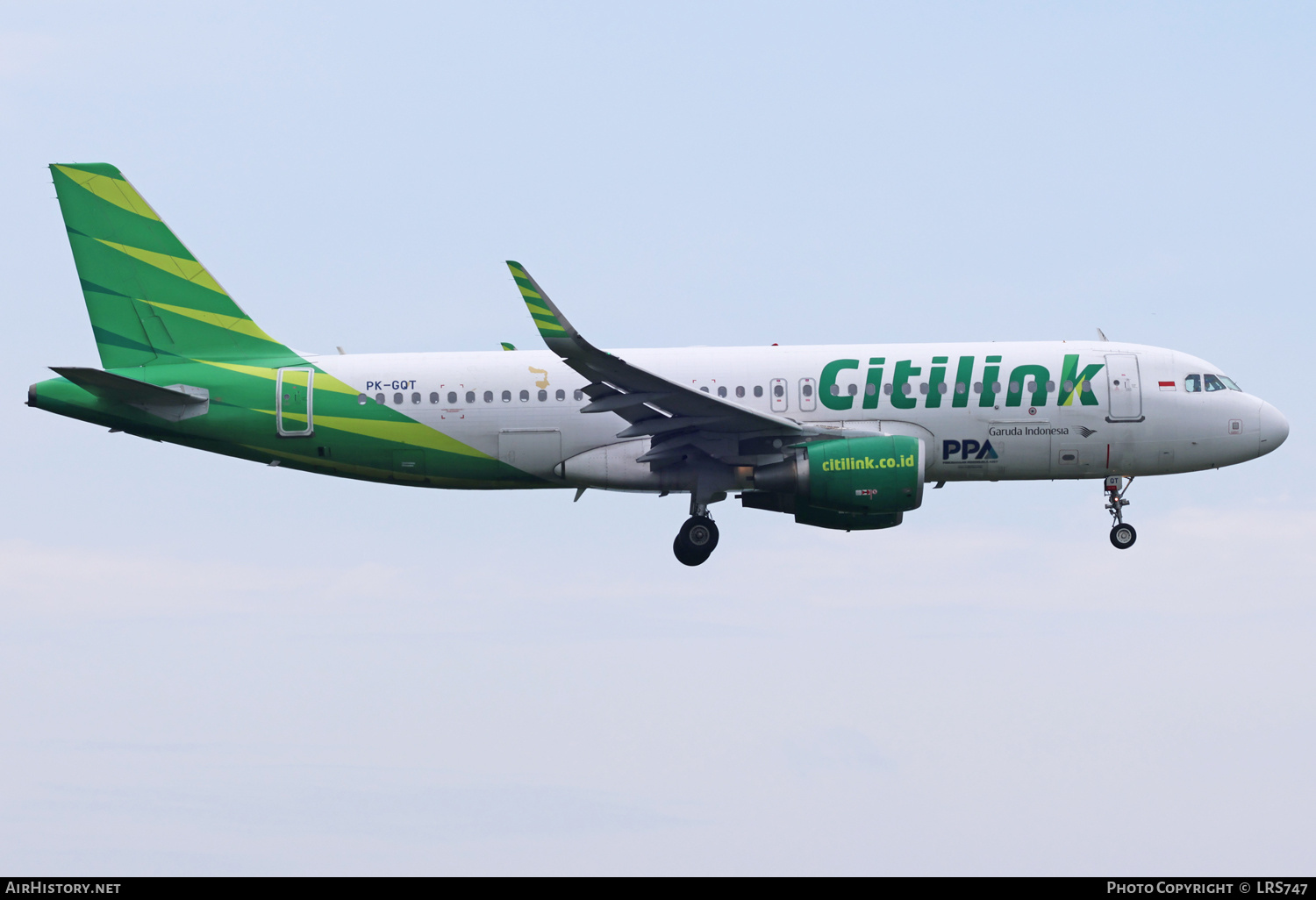 Aircraft Photo of PK-GQT | Airbus A320-214 | Citilink | AirHistory.net #773743