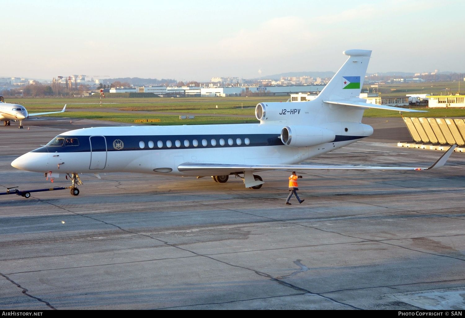 Aircraft Photo of J2-HPV | Dassault Falcon 7X | République de Djibouti | AirHistory.net #773767