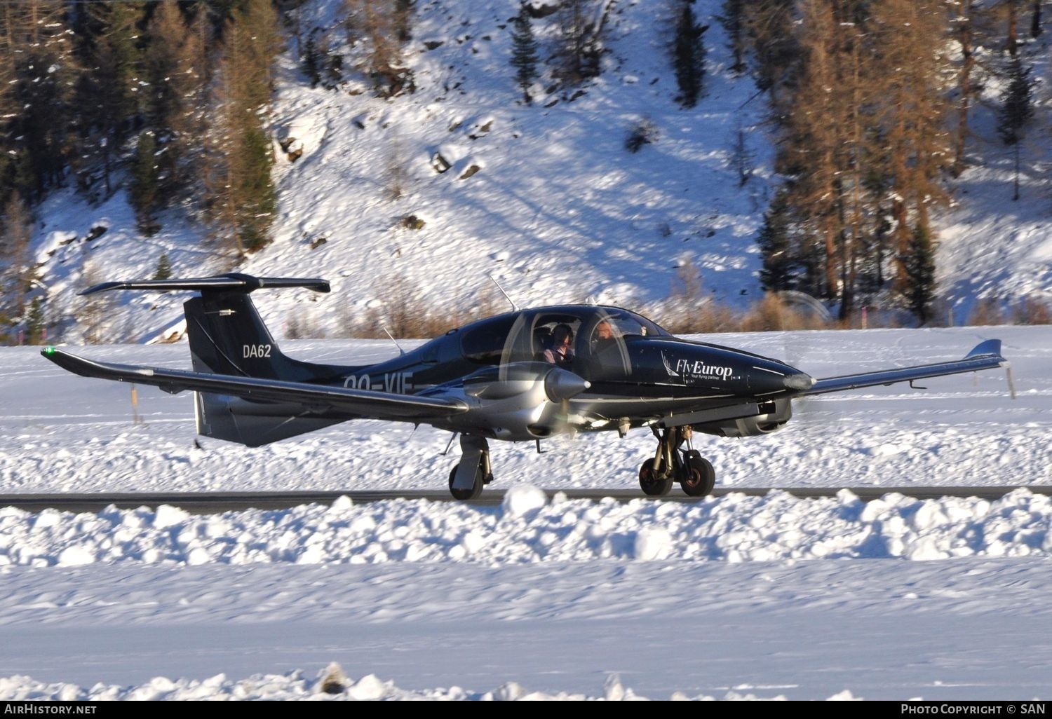 Aircraft Photo of OO-VIF | Diamond DA62 | FlyEurop | AirHistory.net #773801