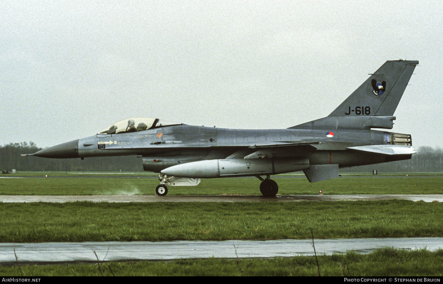 Aircraft Photo of J-618 | General Dynamics F-16A Fighting Falcon | Netherlands - Air Force | AirHistory.net #773829