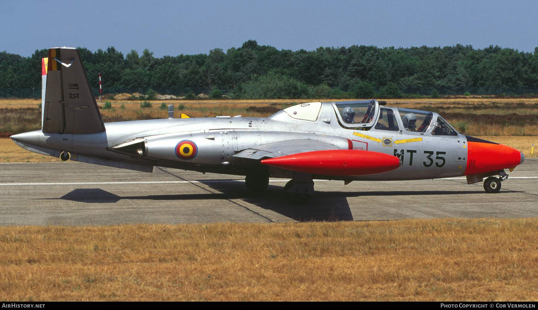 Aircraft Photo of MT-35 | Fouga CM-170R Magister | Belgium - Air Force | AirHistory.net #773831