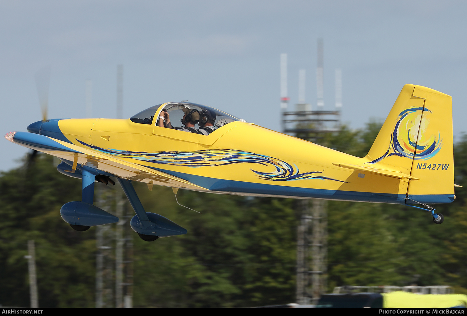 Aircraft Photo of N5427W | Van's RV-7 | AirHistory.net #773838