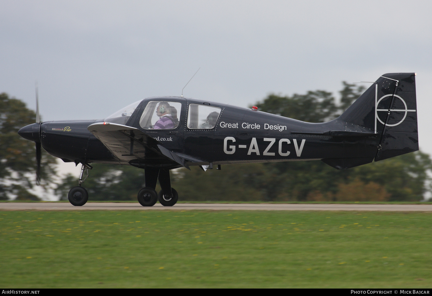 Aircraft Photo of G-AZCV | Beagle B.121 Srs.2 Pup-150 | Great Circle Design | AirHistory.net #773839