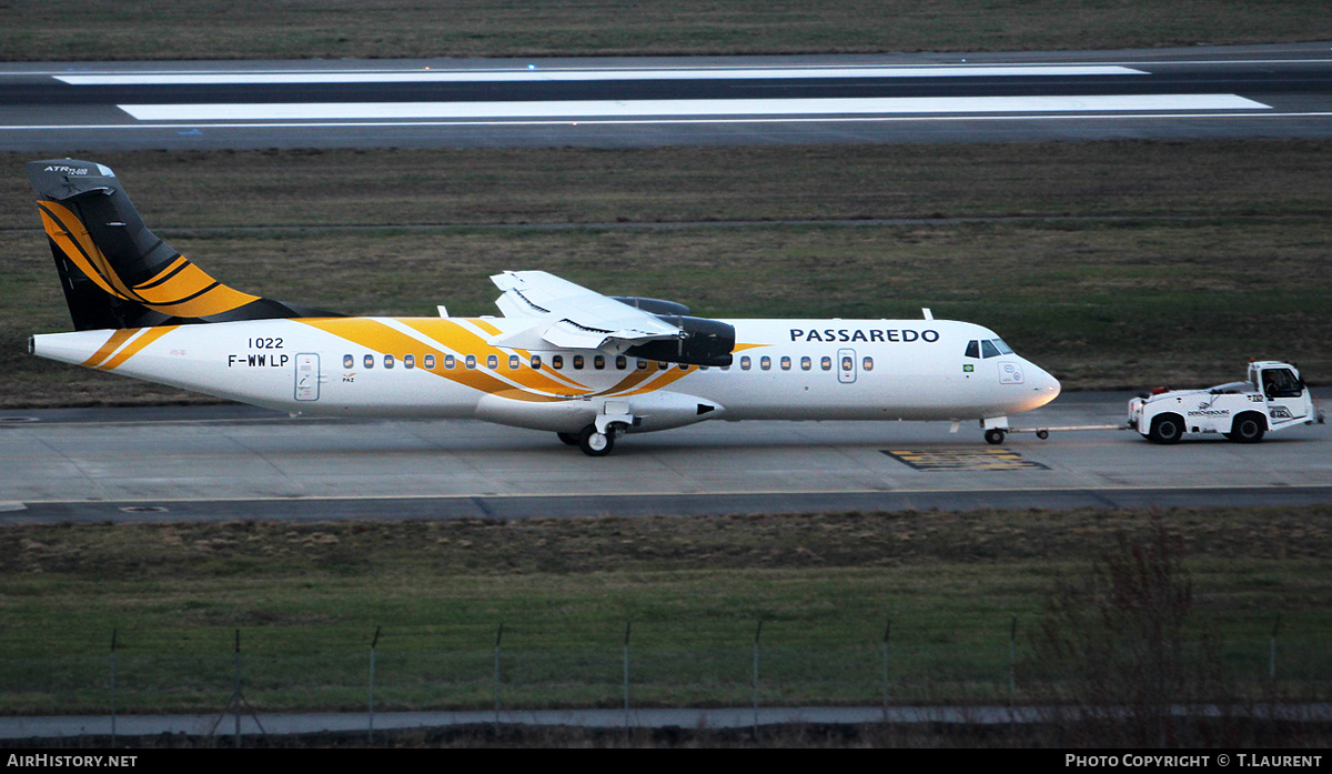 Aircraft Photo of F-WWLP | ATR ATR-72-600 (ATR-72-212A) | Passaredo Linhas Aéreas | AirHistory.net #773847