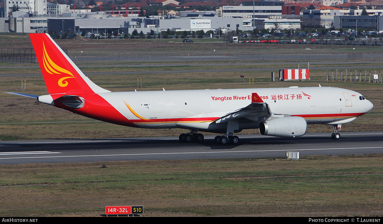 Aircraft Photo of F-WWKT | Airbus A330-243F | Yangtze River Express | AirHistory.net #773855