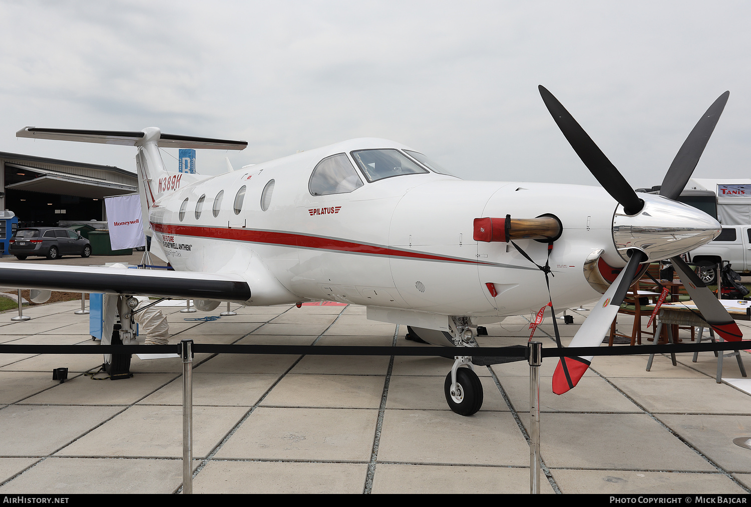 Aircraft Photo of N389H | Pilatus PC-12NG (PC-12/47E) | Honeywell Flight Test | AirHistory.net #773877