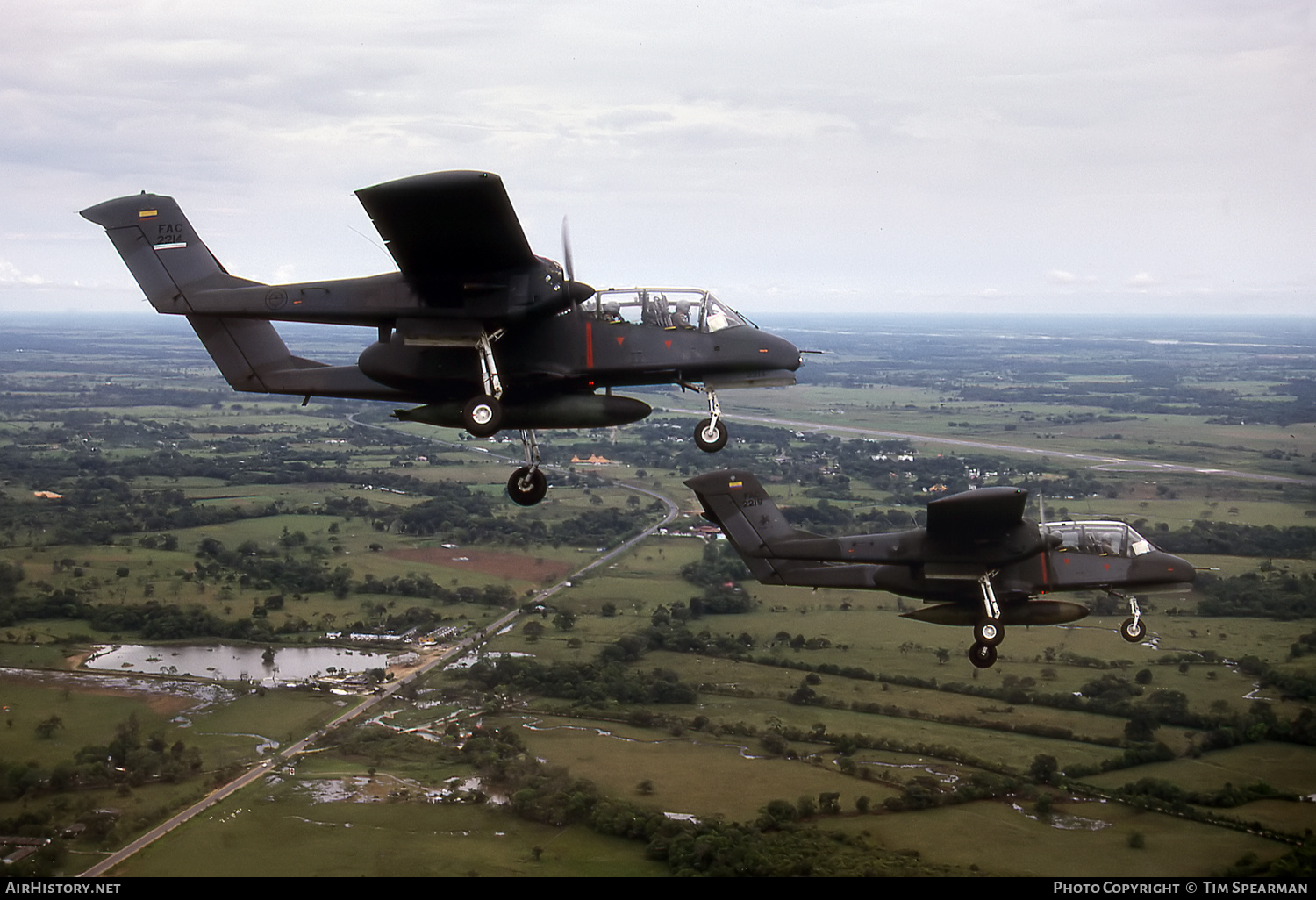 Aircraft Photo of FAC2214 | North American Rockwell OV-10A Bronco | Colombia - Air Force | AirHistory.net #773940