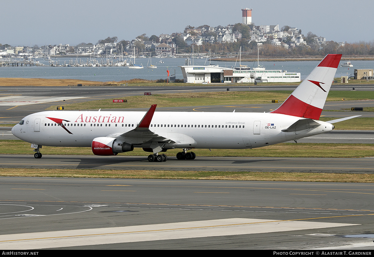 Aircraft Photo of OE-LAZ | Boeing 767-3Z9/ER | Austrian Airlines | AirHistory.net #773947