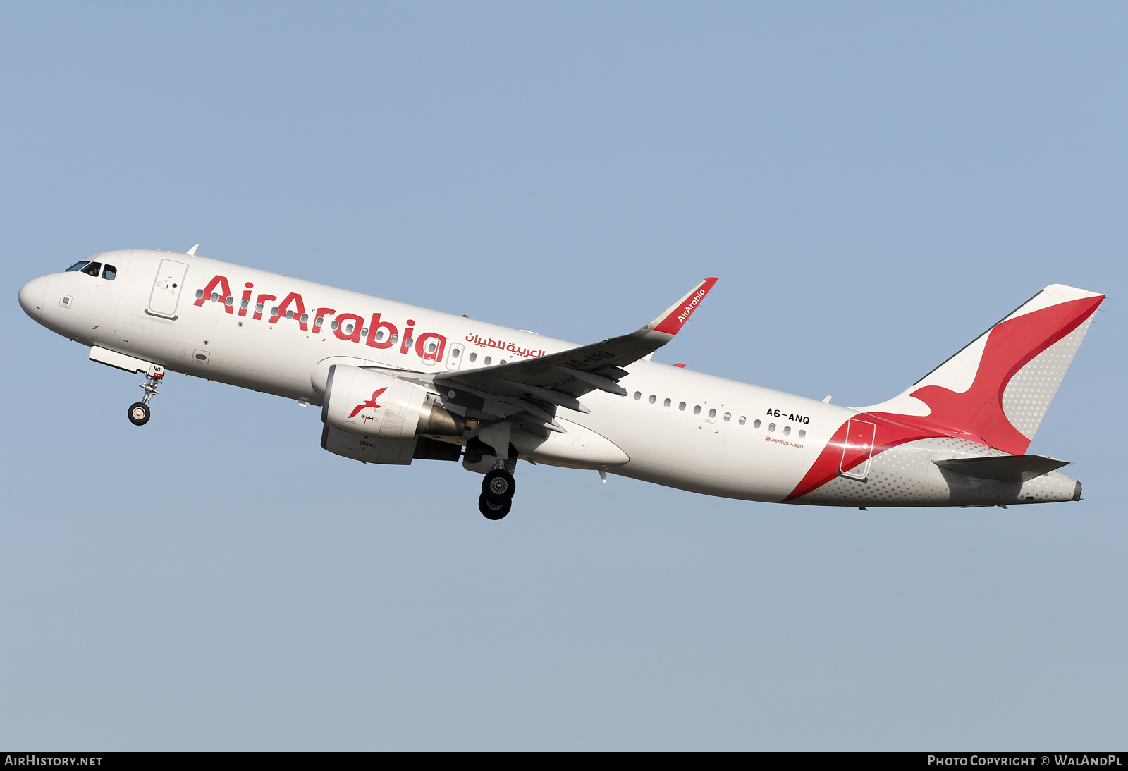 Aircraft Photo of A6-ANQ | Airbus A320-214 | Air Arabia | AirHistory.net #773948