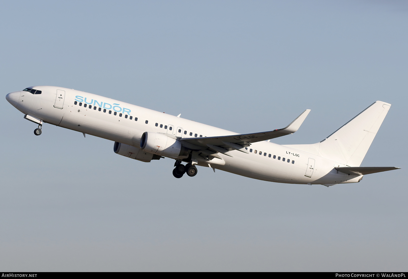 Aircraft Photo of LY-LOC | Boeing 737-85P | Sun d'Or International Airlines | AirHistory.net #773956