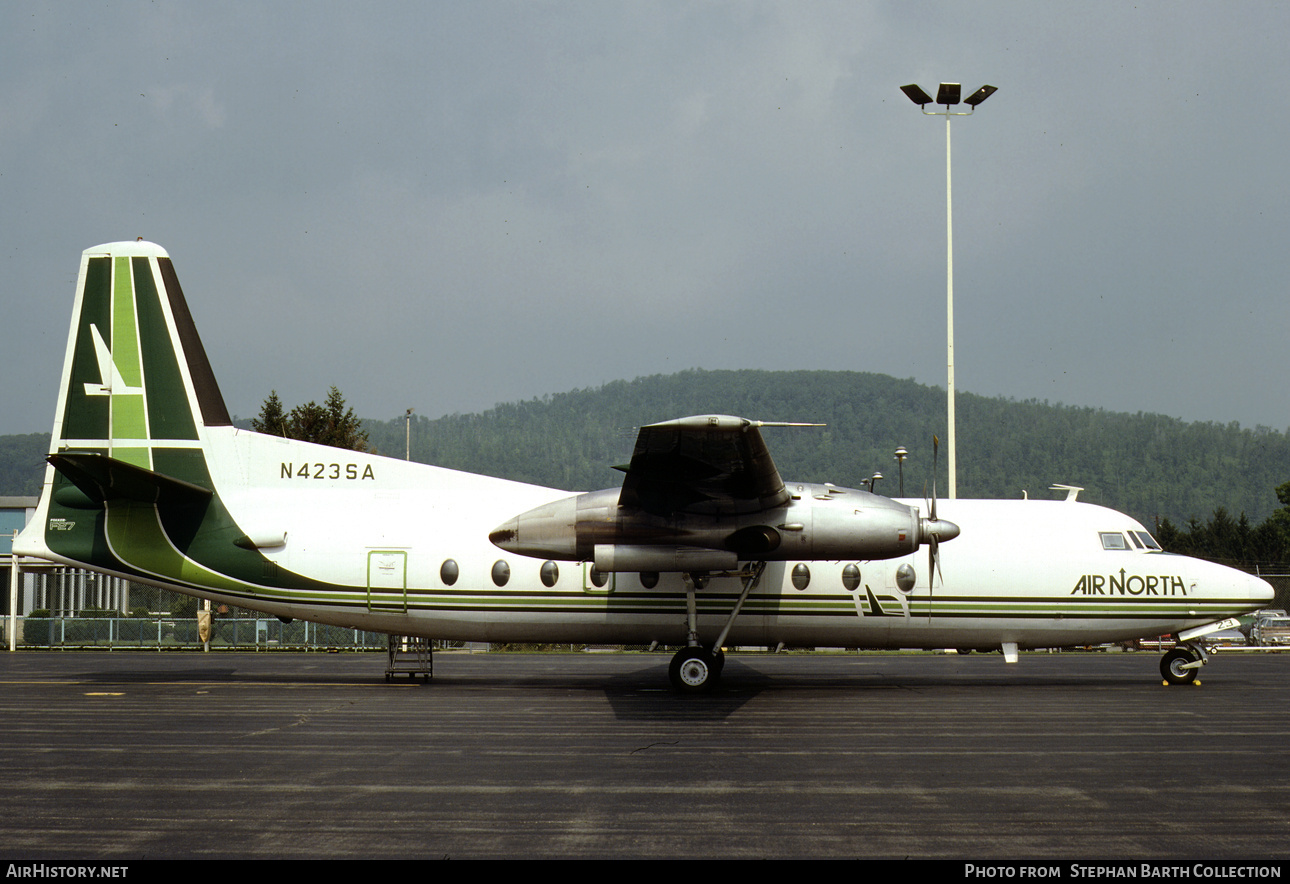 Aircraft Photo of N423SA | Fokker F27-600 Friendship | Air North | AirHistory.net #773972
