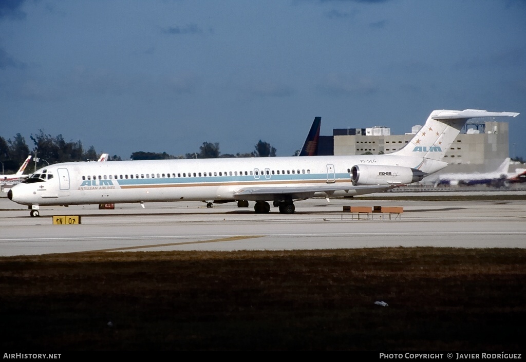 Aircraft Photo of PJ-SEG | McDonnell Douglas MD-82 (DC-9-82) | ALM Antillean Airlines | AirHistory.net #773976