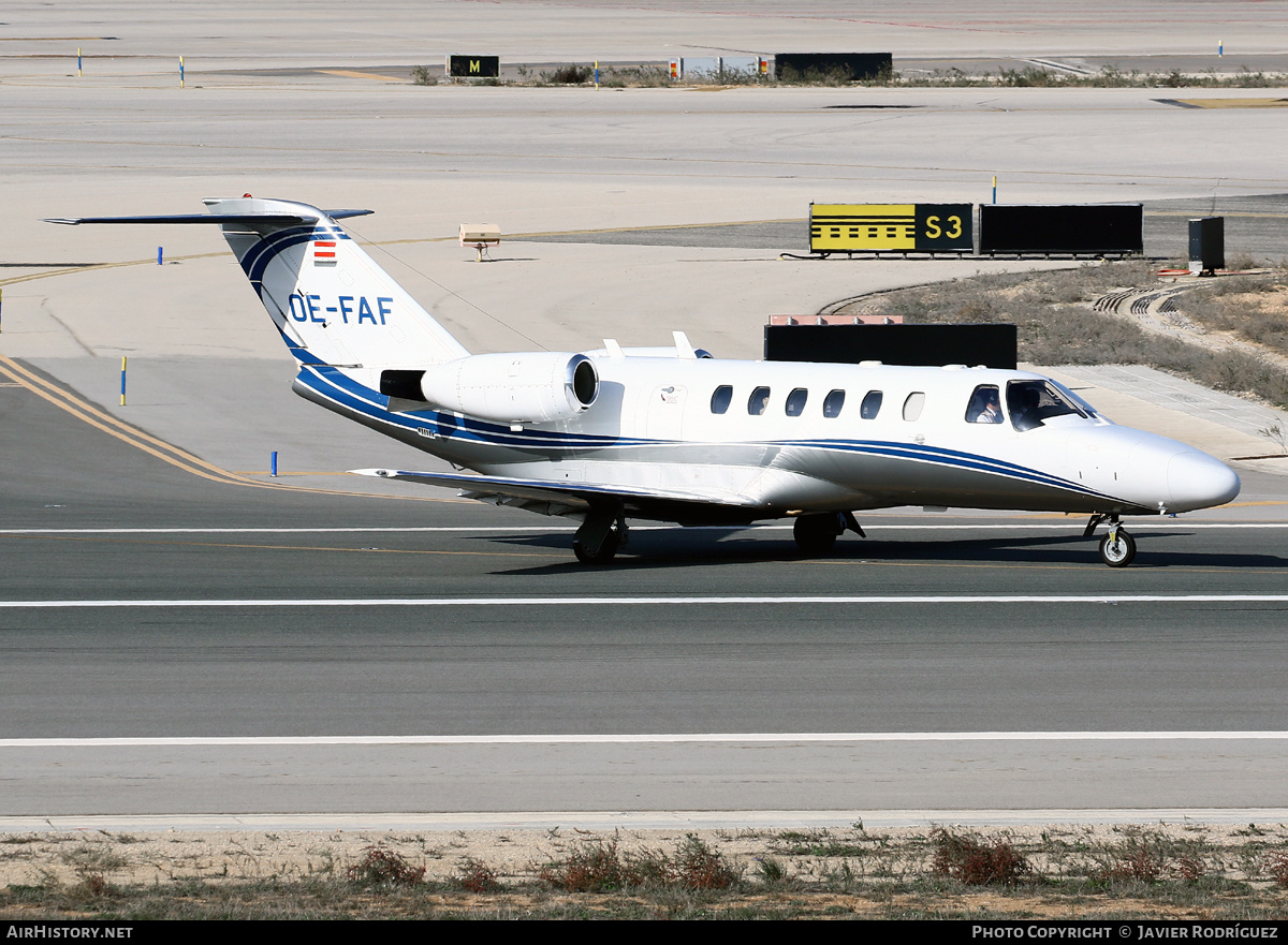 Aircraft Photo of OE-FAF | Cessna 525A CitationJet CJ2 | AirHistory.net #773982