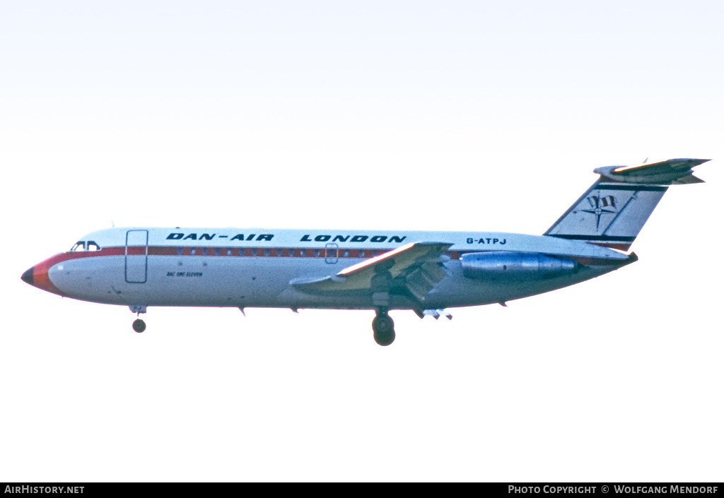 Aircraft Photo of G-ATPJ | BAC 111-301AG One-Eleven | Dan-Air London | AirHistory.net #773990
